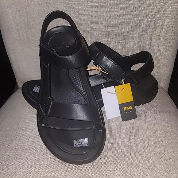 Teva | Shoes | Teva Black Hurricane Drift Sandals | Poshmark display picture 3